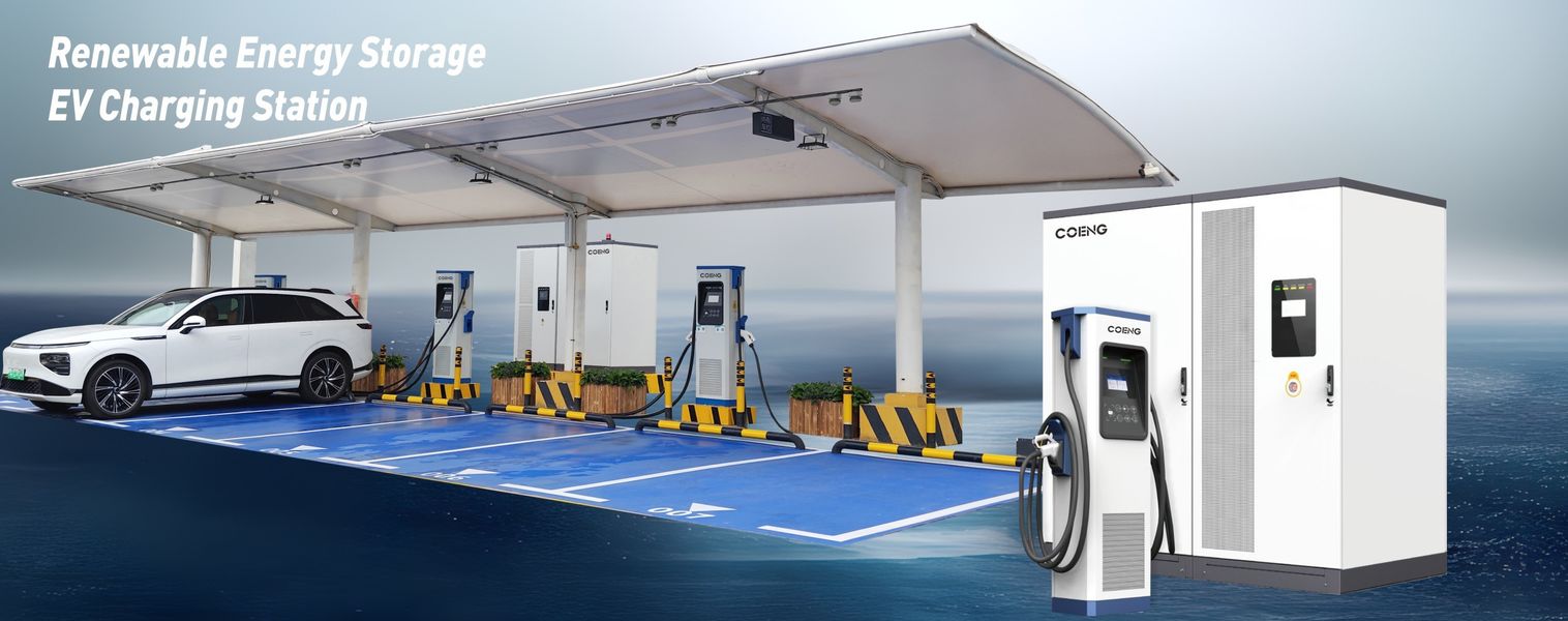 Renewable Energy Storage EV Charging Station