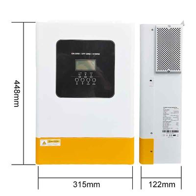 GM Wholesale 6.2KW Solar Hybrid Inverter On/Off Grid Hybrid Inverter 120A MPPT Pure Sine Wave 48V 6.2kw Hybrid Solar Inverter