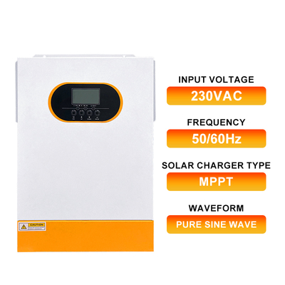 5.5kW 48V Hybrid Solar Inverter with MPPT Charger 100A PV Input