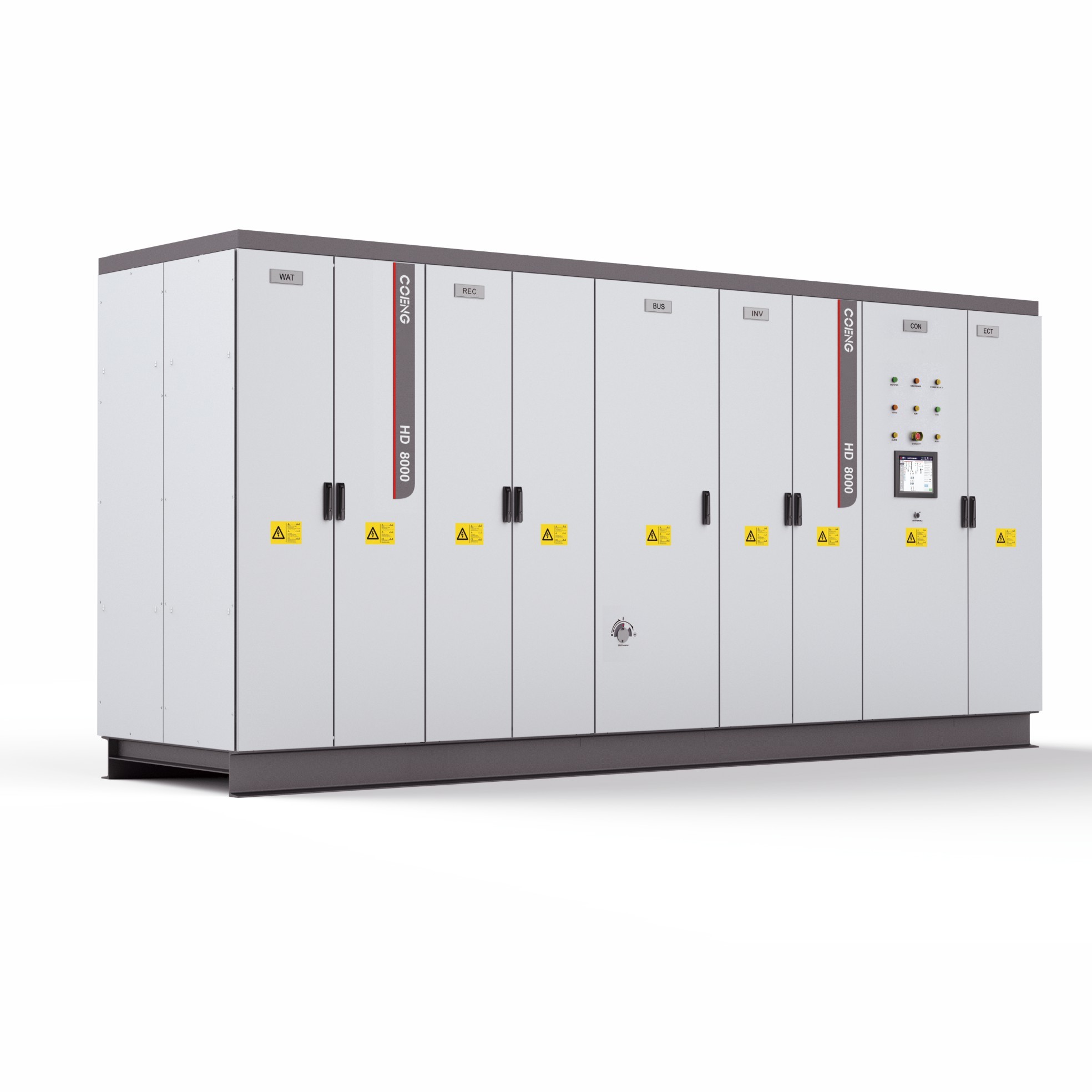 HD8000 Medium Voltage Engineering VFD System High Power Vfds