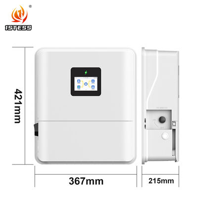 48V 3kw 4.6kw Hybrid Inverter On/Off Grid 5kw 6kw Solar Inverter Pure Sine Wave IP65 Single Phase 3.6kw Solar Inverter with MPPT